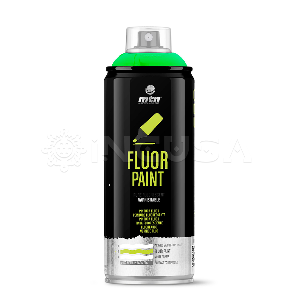 Montana Pro Fluorescente Verde 400ml